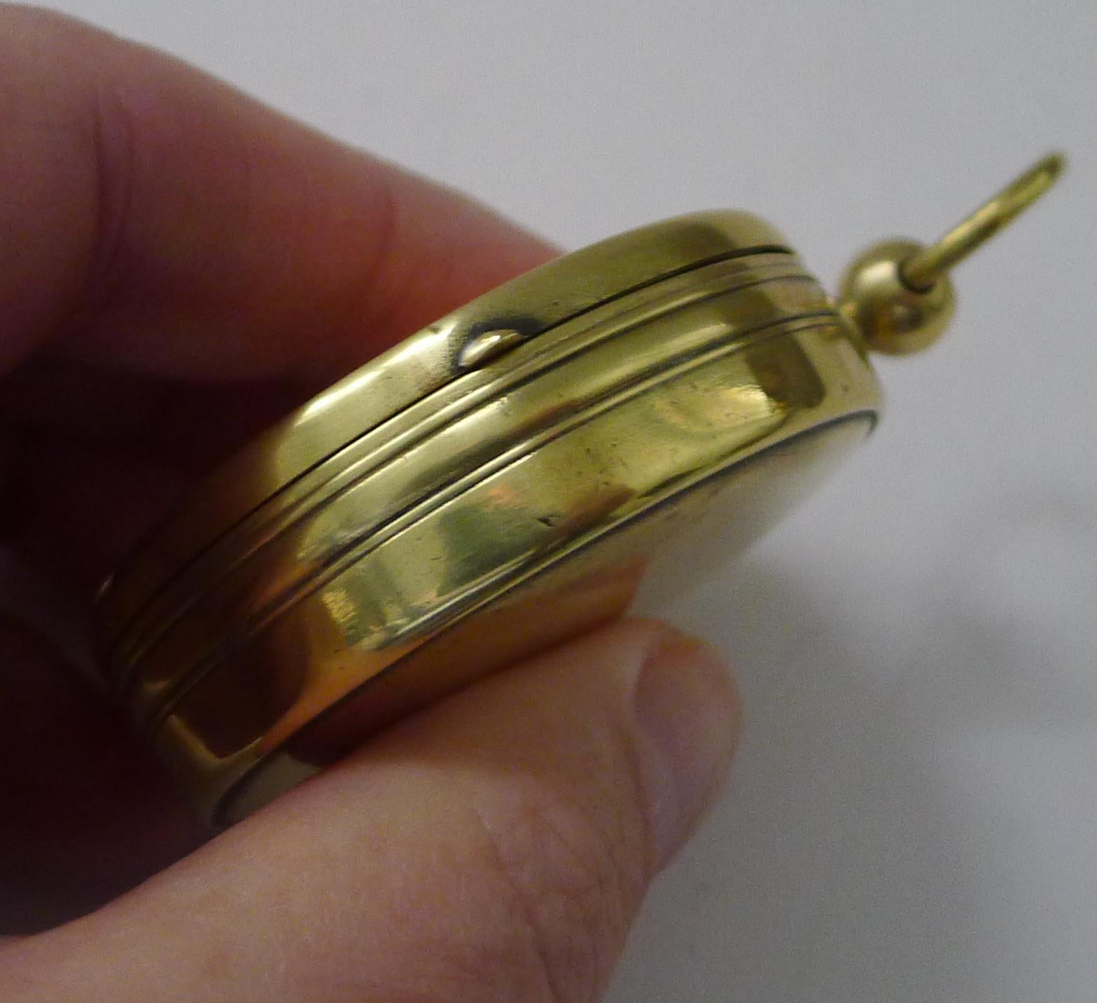 J. H. Steward Pocket Military Compass c.1890 1
