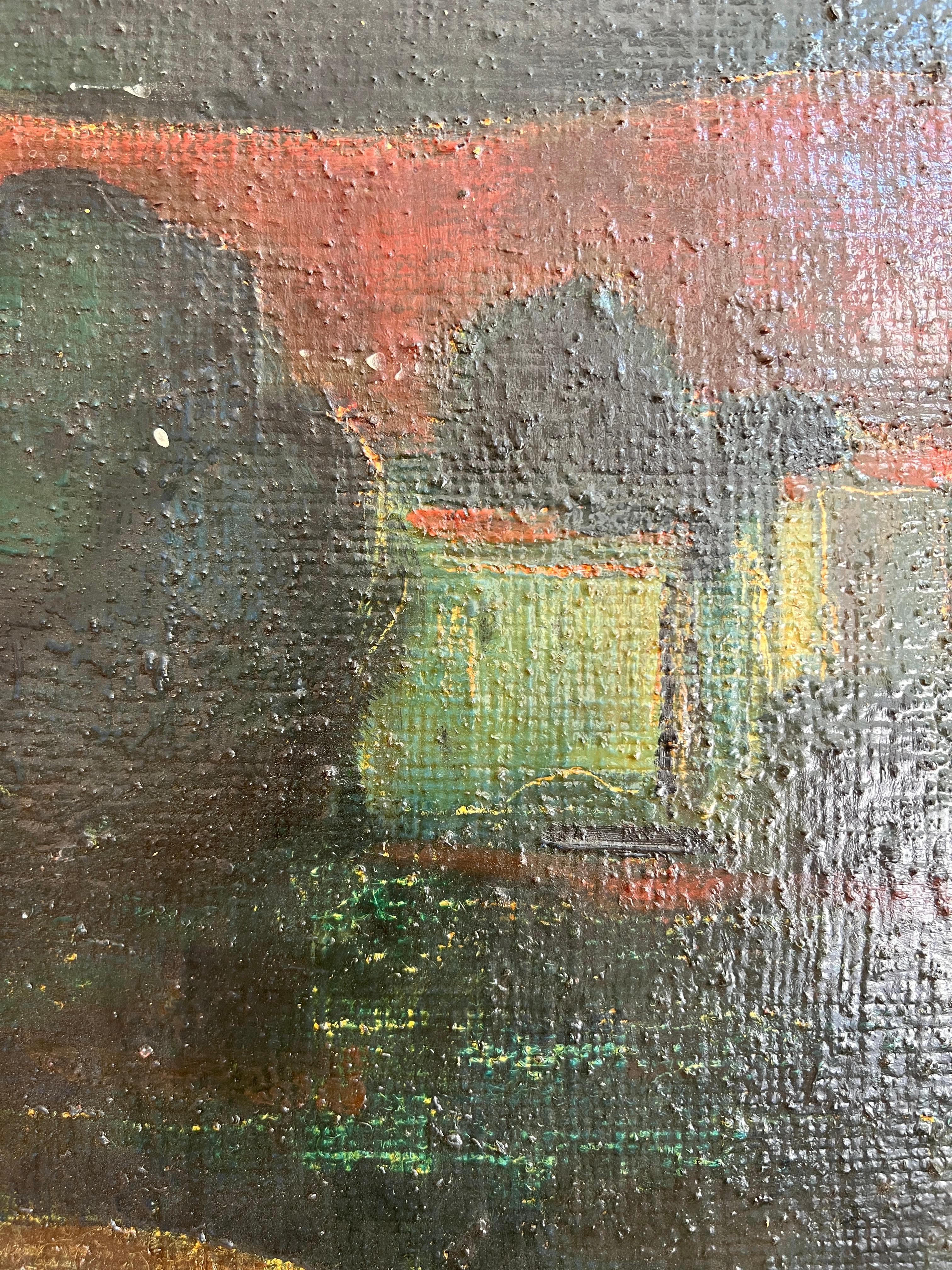 Arbeiten auf Leinwand