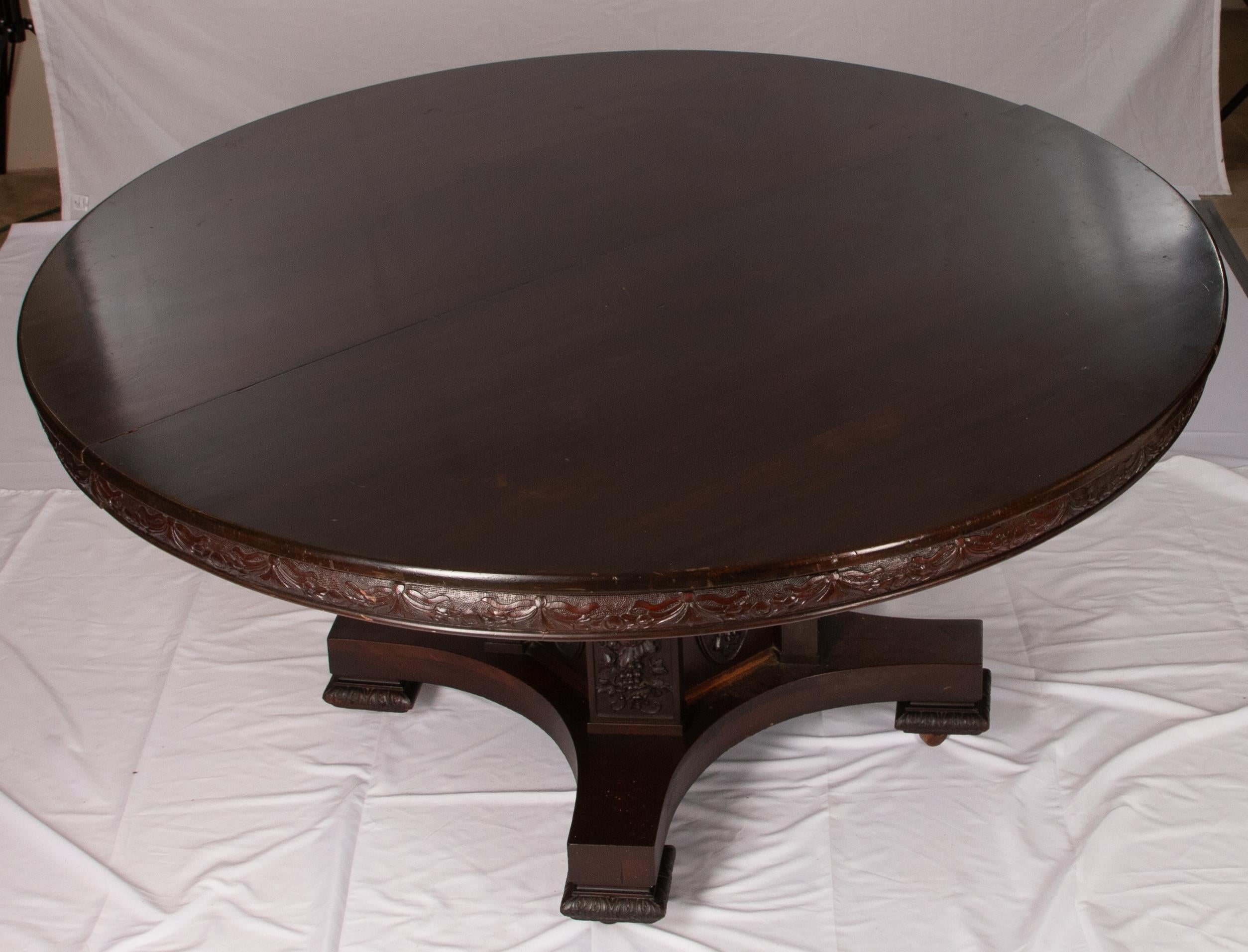 J Horner Round Dining Table For Sale 1