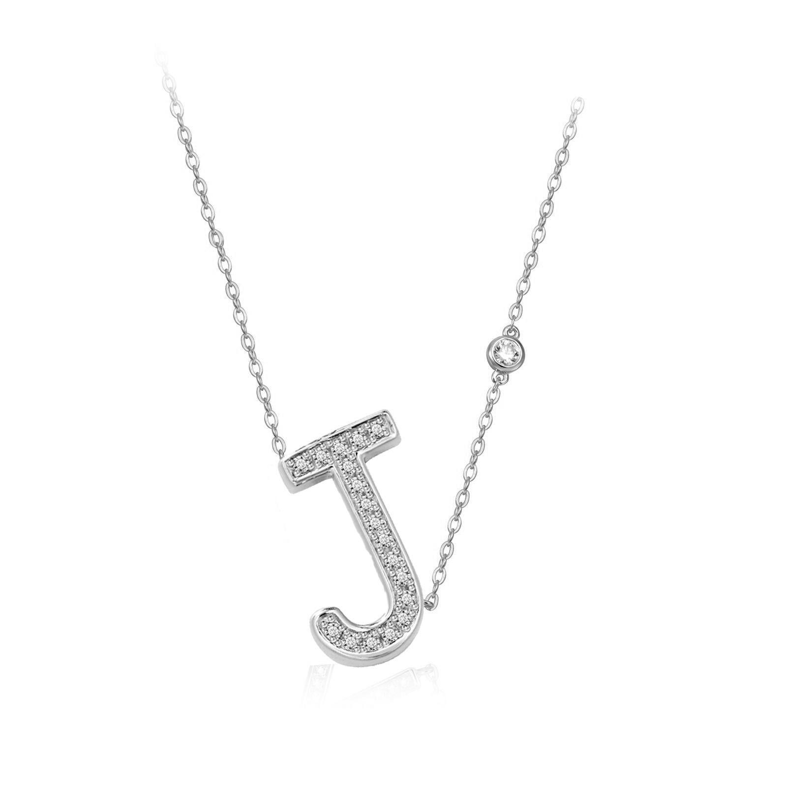 j initial necklace