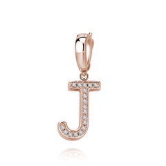 J Initial Pendant/Charm