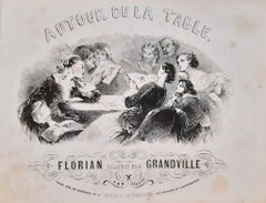 Florian traduit par Grandville - Rare Book Illustrated by J.J. Grandville - 1852