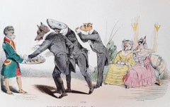 Les Métamorphoses du Jour - Livre rare illustré par J. J. Grandville - 1869