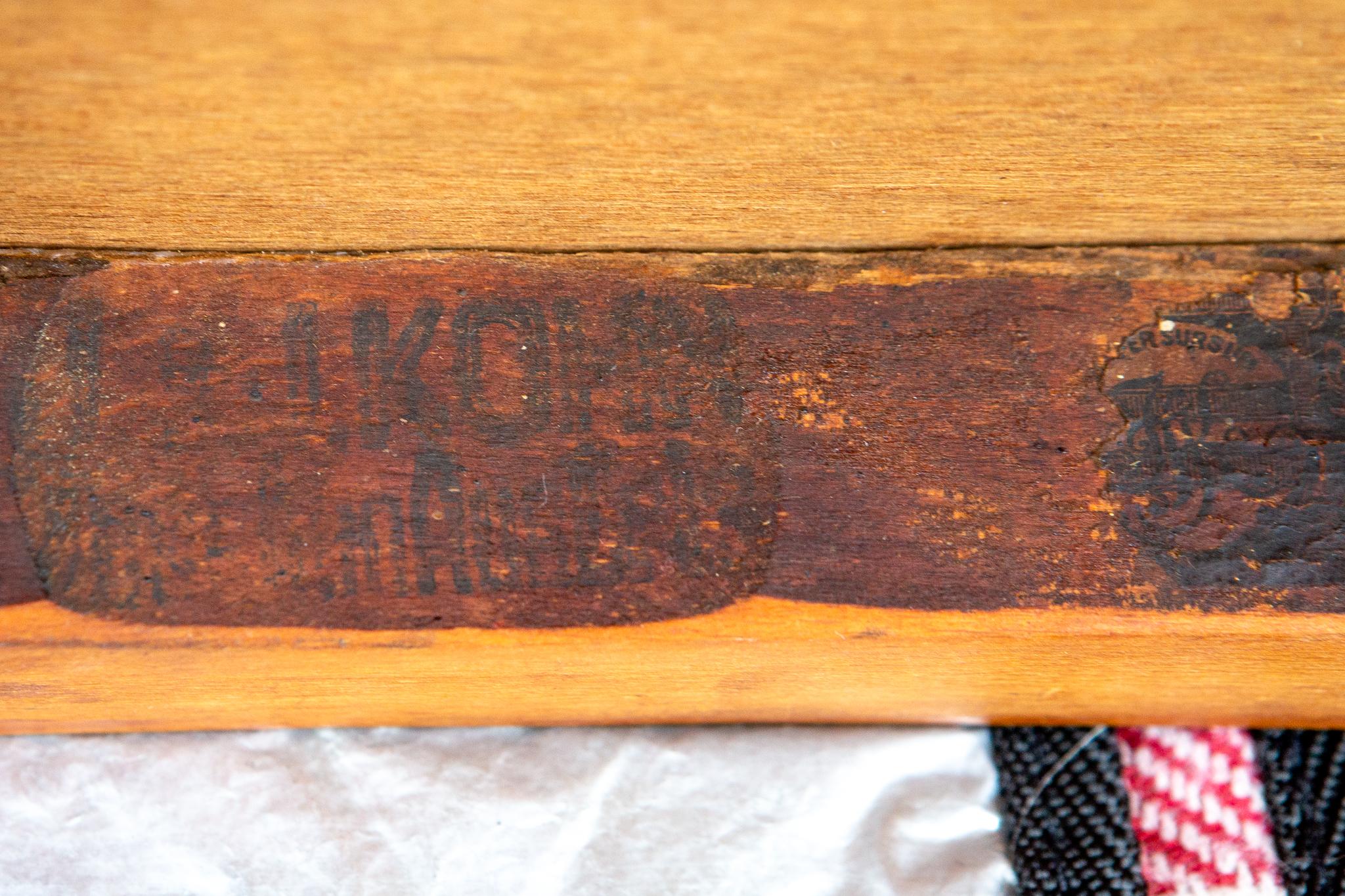 J & J Kohn Bench 1900 Vienna Secession Art Nouveau Bentwood Antique Thonet Style In Good Condition For Sale In London, GB