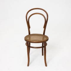 J. & J. Kohn Bentwood Chair with Cane Seat, circa 1940