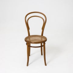 J. & J. Kohn Bentwood Chair with Cane Seat, circa 1940
