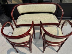 J &J Kohn Bentwood Salon Suite by Gustav Siegel early 1900's