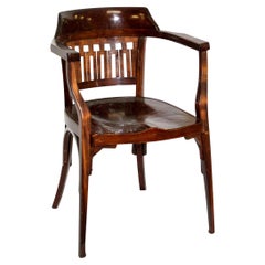 J. J. Kohn Secessionist Bentwood Armchair Designed by Otto Wagner Early 1900s