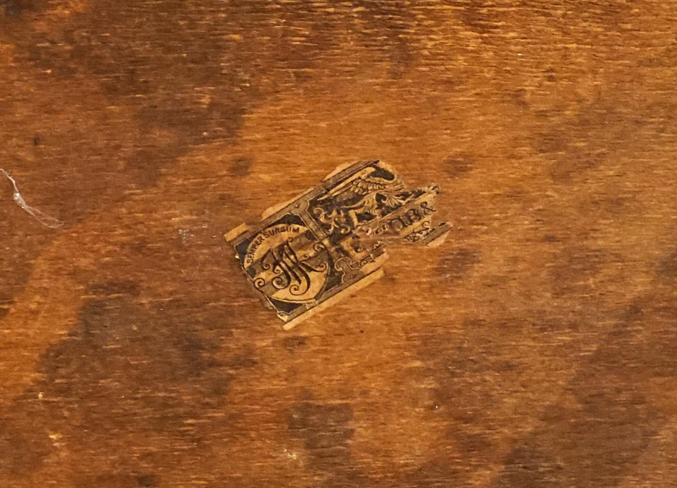 J & J Kohn Set Of 4 Nesting Art Nouveau Side Tables, Josef Hoffmann, Circa 1906 For Sale 1