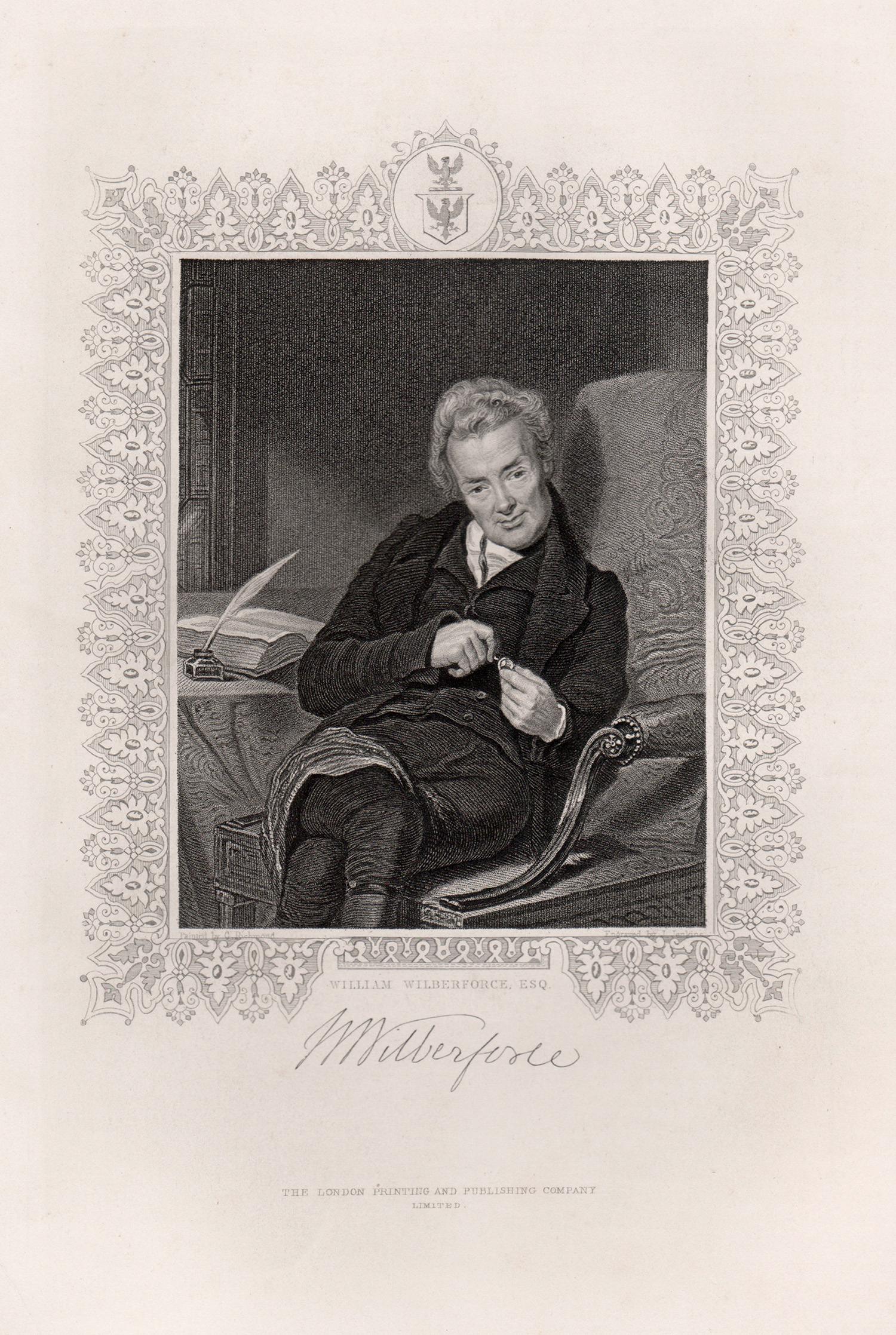 William Wilberforce, 19th century portrait engraving print