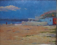 J. Jordi   Marina. originales expressionistisches Gemälde in Acryl