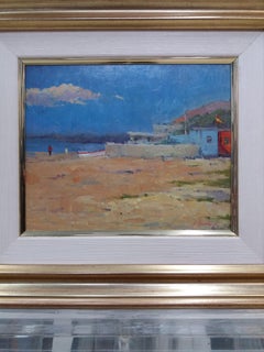 J. Jordi   Marina. original acrylic expressionist painting