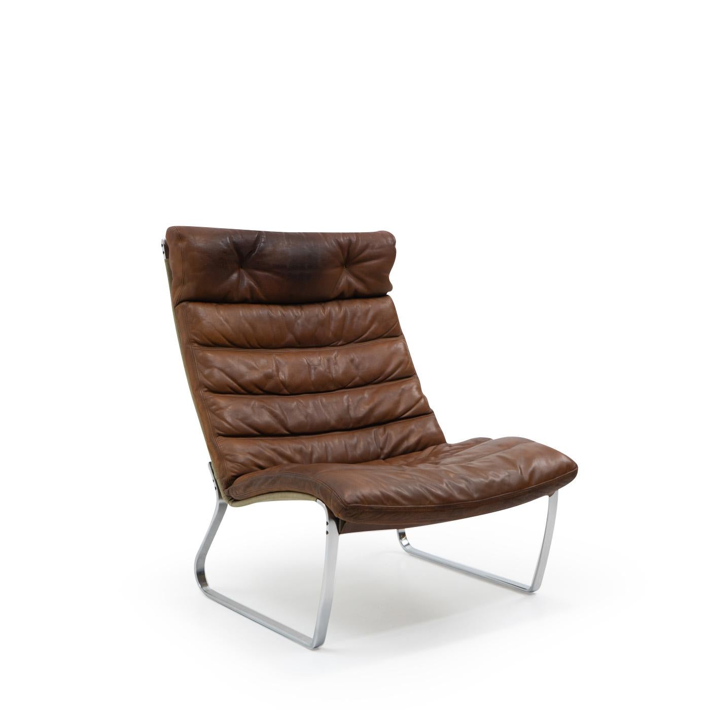 Mid-Century Modern J. Kastholm, JK 720 Lounge Chair for Kill International, 1970s For Sale