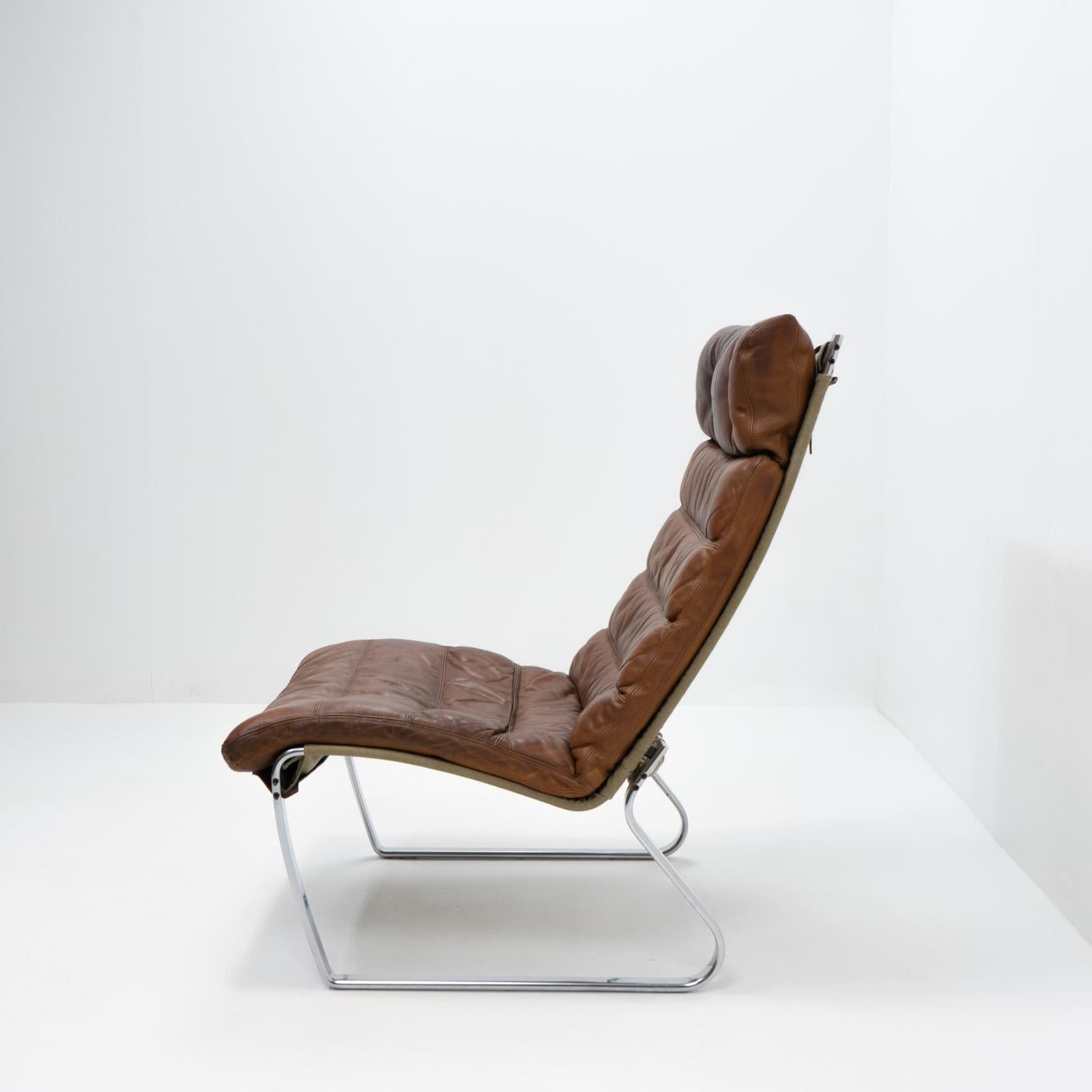 German J. Kastholm, JK 720 Lounge Chair for Kill International, 1970s For Sale