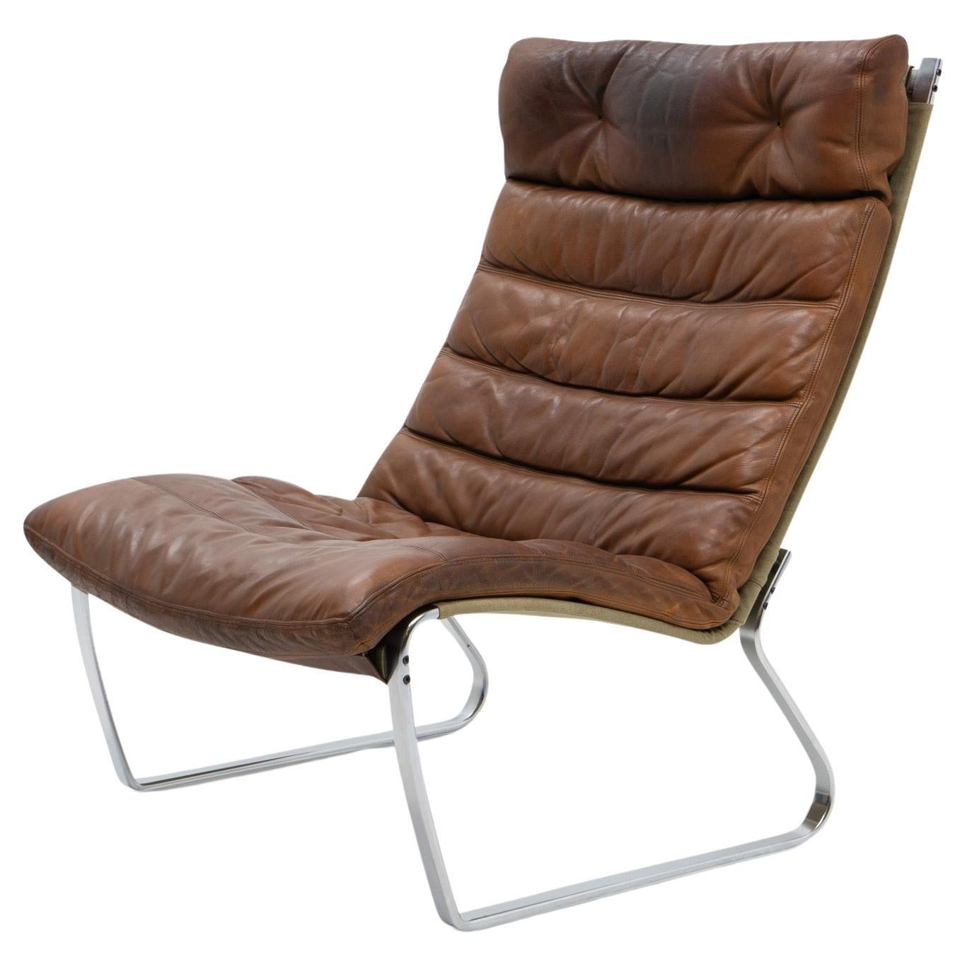 J. Kastholm, JK 720 Lounge Chair for Kill International, 1970s For Sale