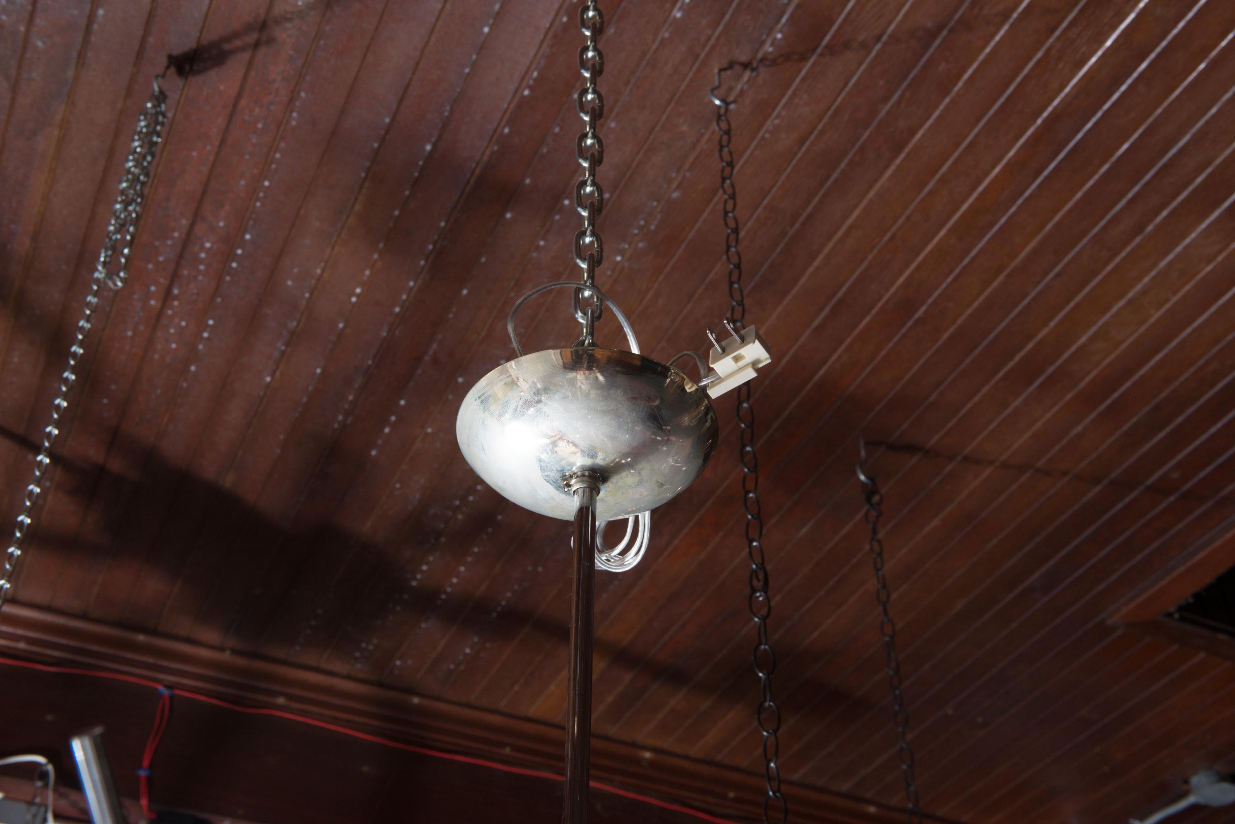 J. & L. Lobmeyr Starburst Chrome, lampadario di cristallo, di Hans Harald Rath in vendita 2