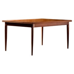 J L Moller Mid Century Danish Teak Hidden Leaf Dining Table