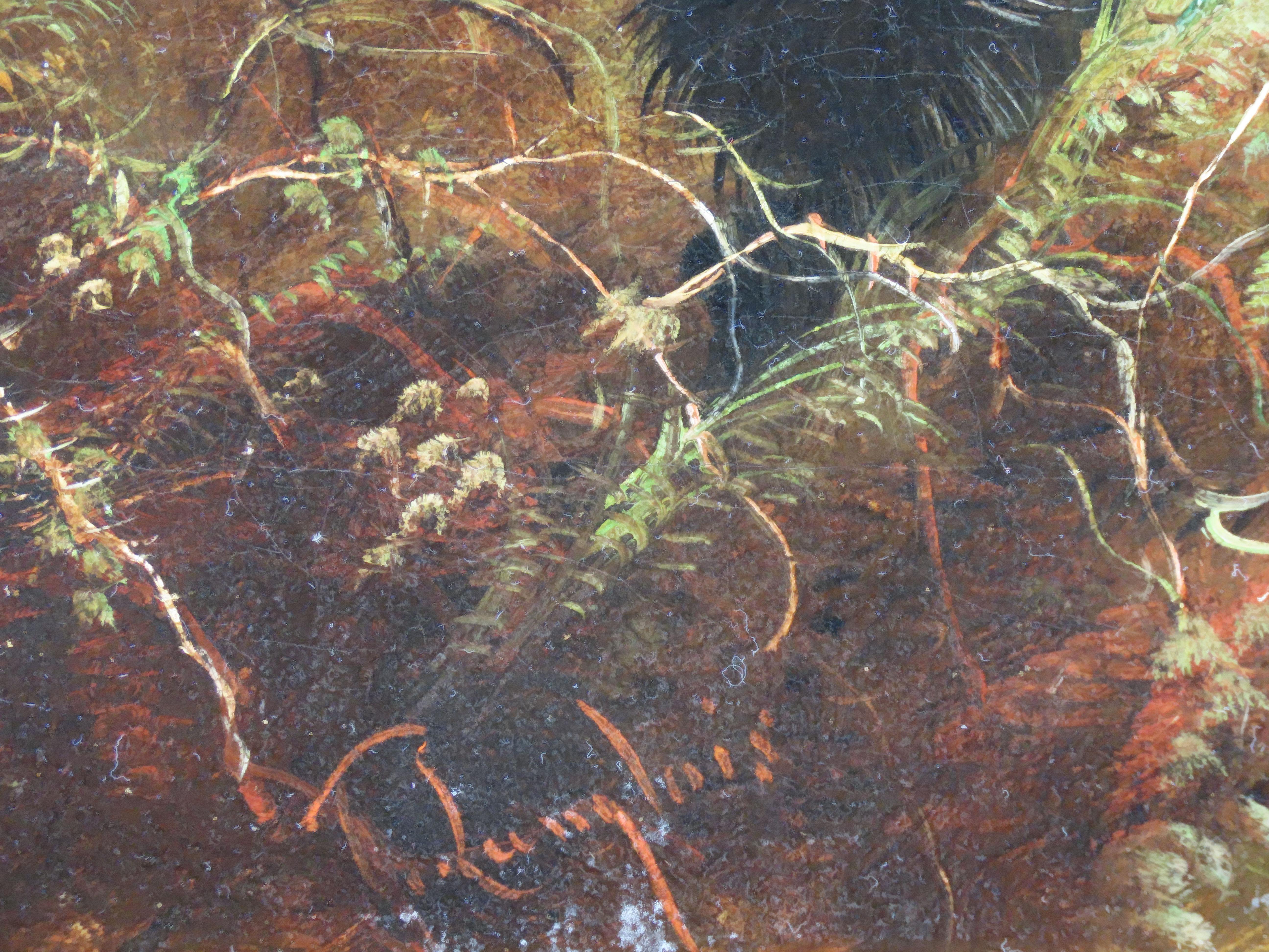 Original Pair of Oils on Canvas by J. Langlois, 