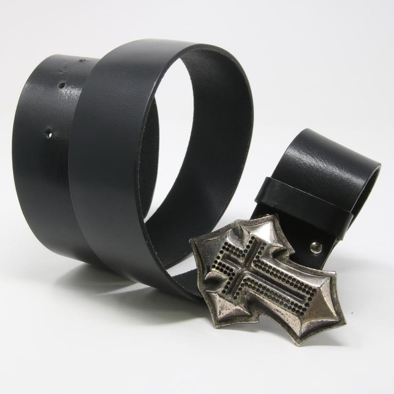 J. Lindeberg Black Cross Leather Strap Men's Belt For Sale at 1stDibs |  cross belt for man, j lindeberg belte, belt with cross buckle