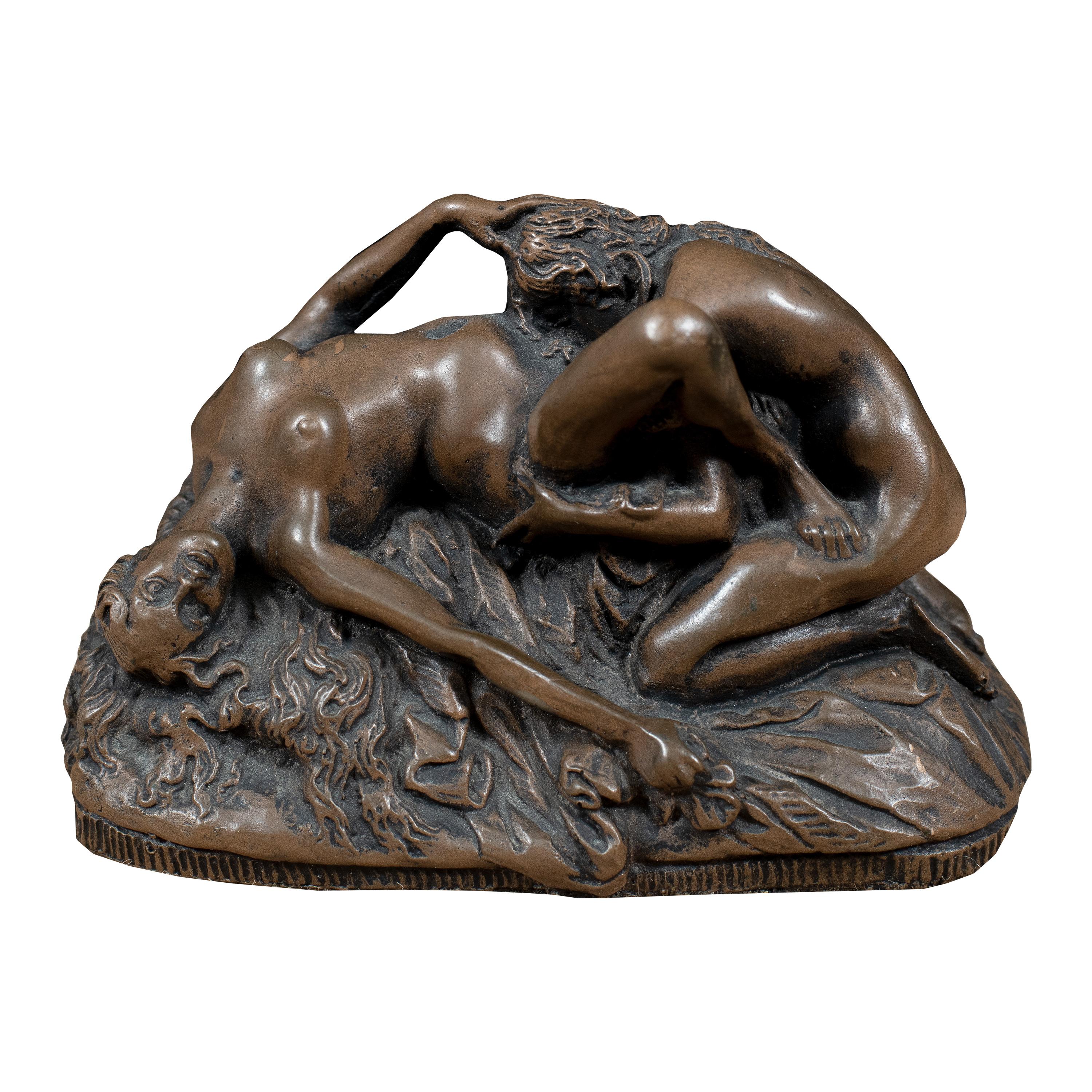 Jef Lambeaux (Belgian sculptor) - Late 19th Century Erotic Bronze Sculpture