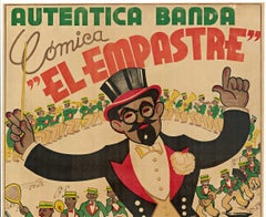 Original El Empastre Autentica Comica Banda vintage poster