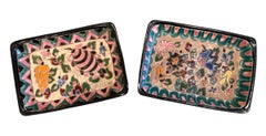J. Massier - Pair Of Vallauris Trinket Trays/ Vide-poches