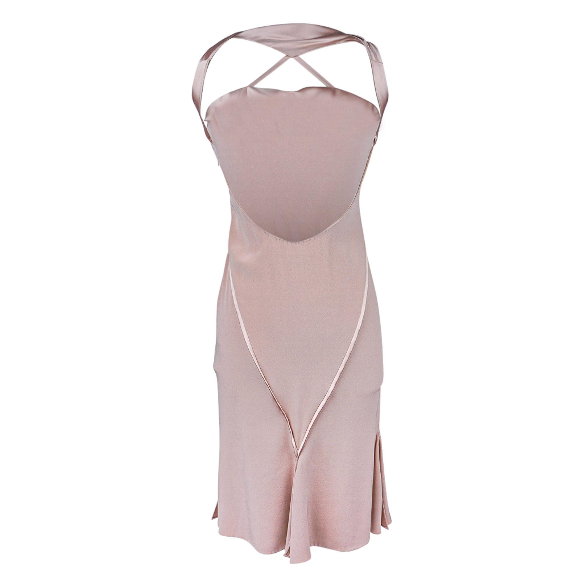 J. Mendel Backless Nude Evening Dress 4 For Sale 4