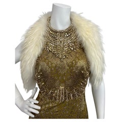 J Mendel Fur and Silk Waistcoat Sz: 4