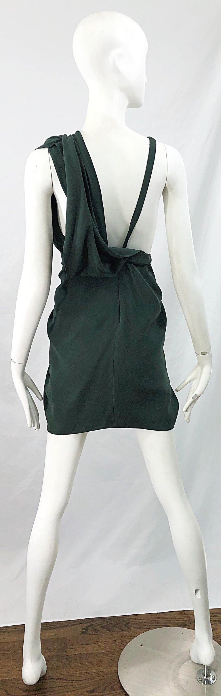 j mendel green dress