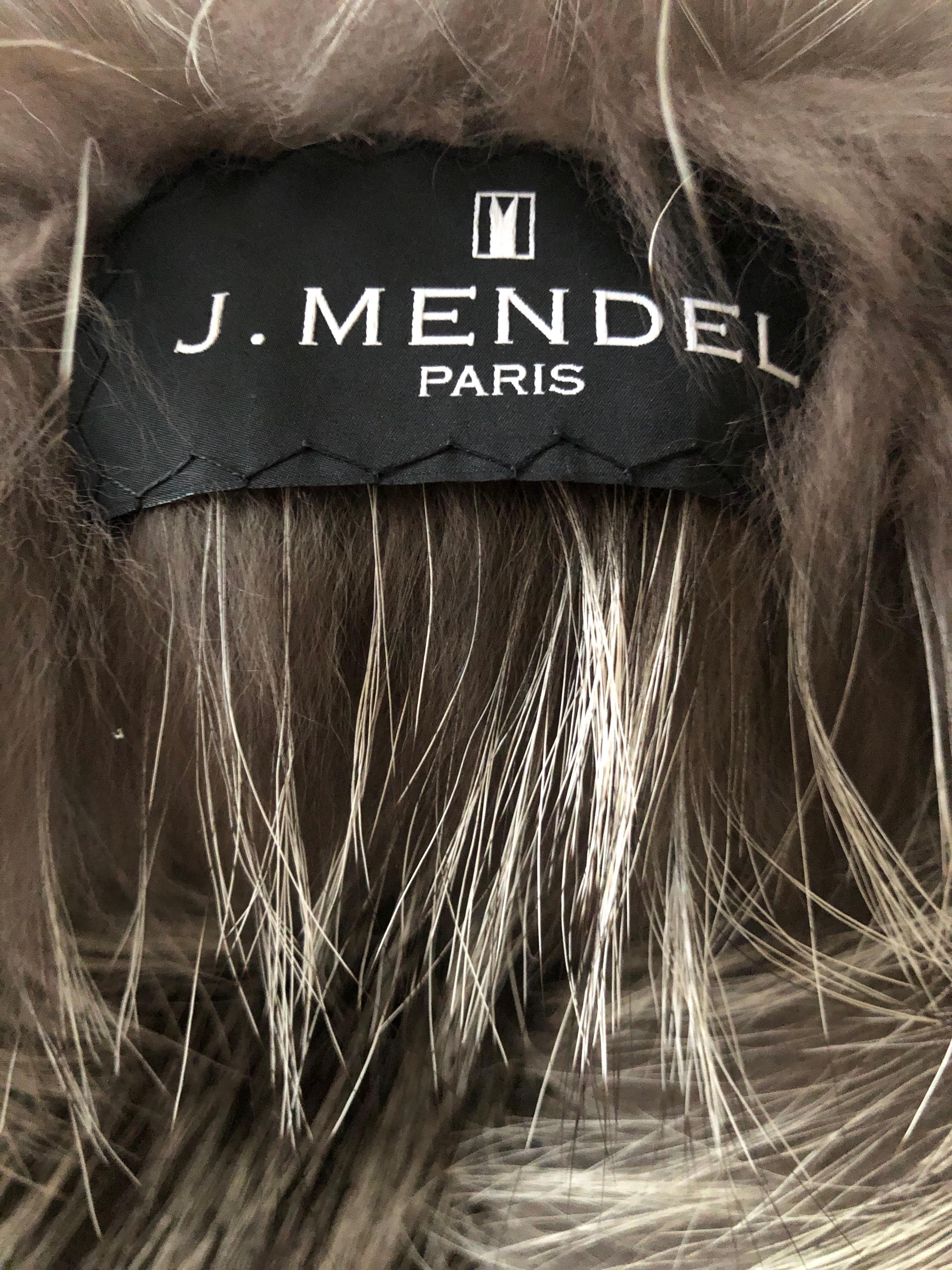Women's or Men's J. Mendel Paris Knit Fox Vest For Sale
