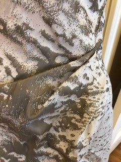 Stunning J. Mendel Paris Strapless Grey/Silver Dress (S)