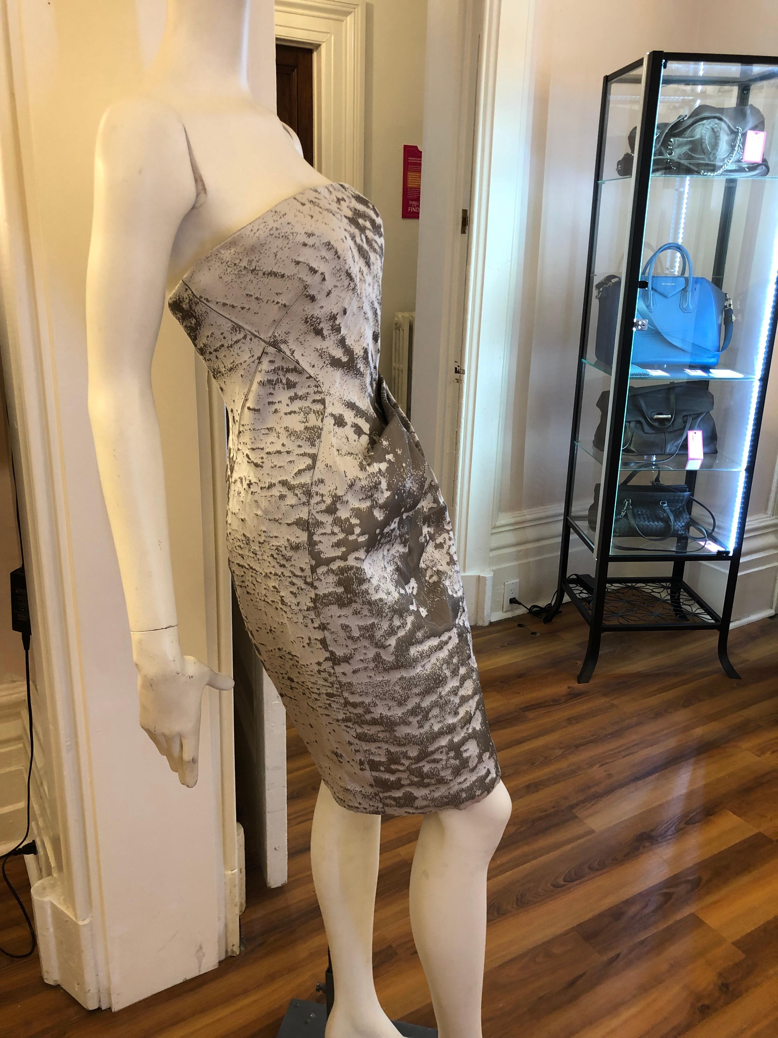 paris silver dress