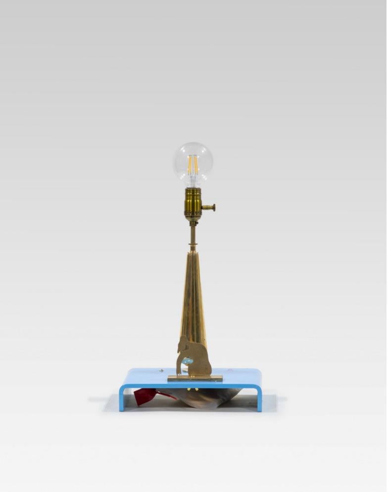 Stages of Love (Her) - Lamp #47 - Mixed Media Art by J. Oscar Molina