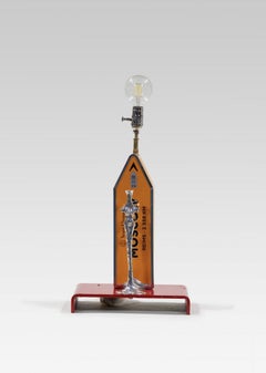 Used Veuve Clicquot "Moscow" - Michael Aram Female Figure Lamp#63