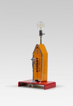 Veuve Clicquot "Sydney" - Michael Aram Male Figure Lamp#64