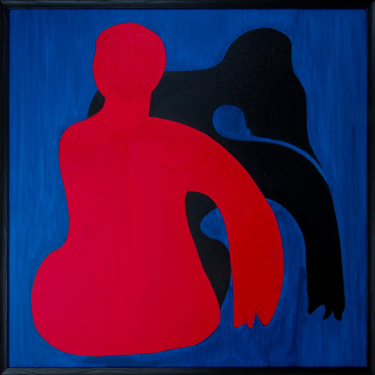 J. Oscar Molina Figurative Painting – Stufe V Frau