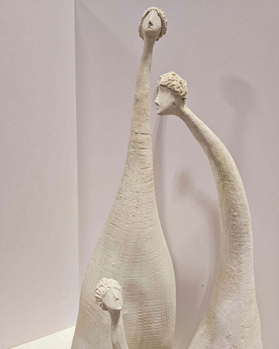 Niños del Mundo: Composición nº 60 - Sculpture de J. Oscar Molina