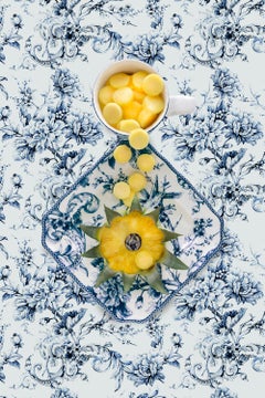 Adélaïde bleu avec ananas, 2020