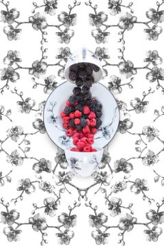 Aram Black Orchid with Berries, 2019