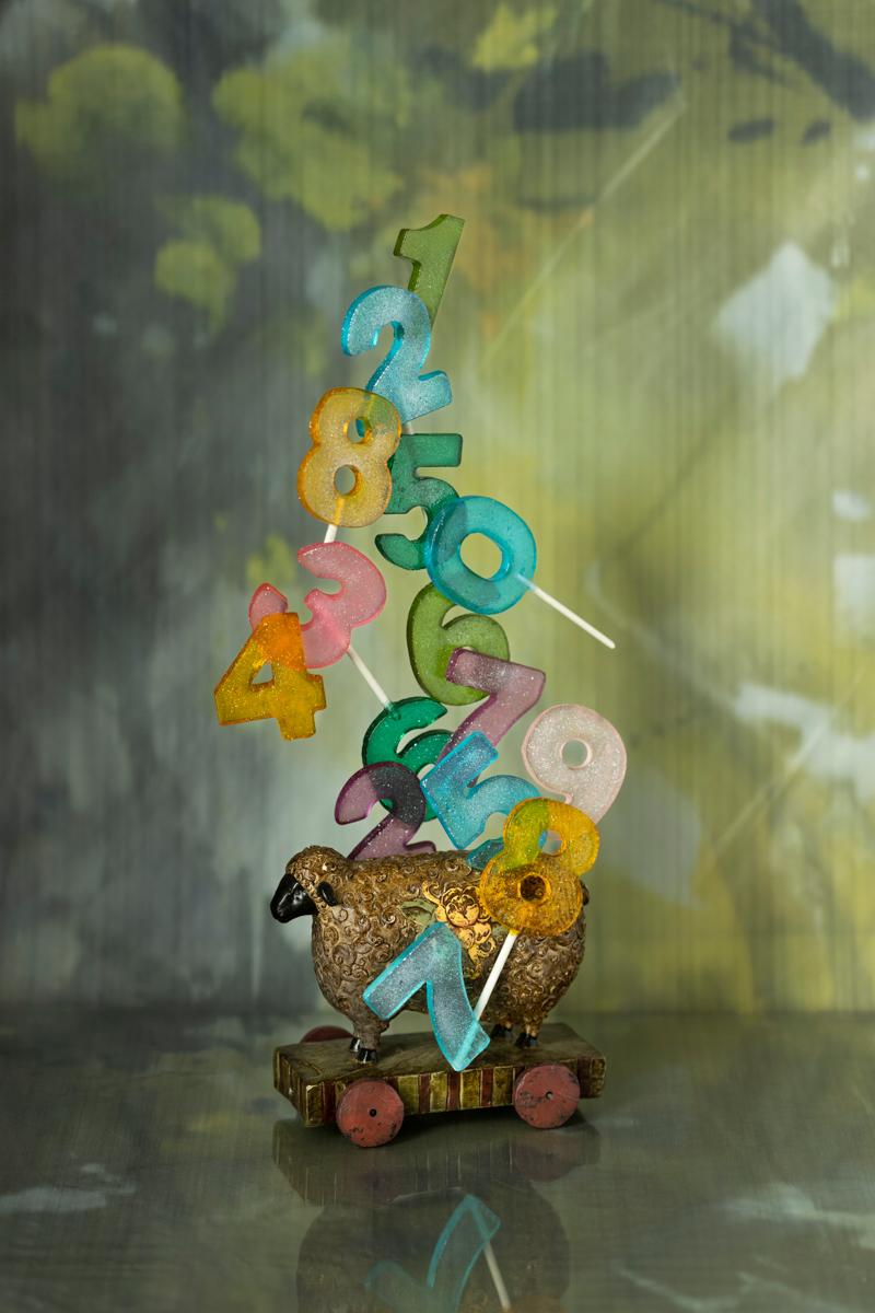 JP Terlizzi Color Photograph – Counting Sheep, Fotografie in limitierter Auflage, Archivfotografie, signiert