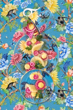 Wedgwood Sapphire Garden avec betteraves ananas