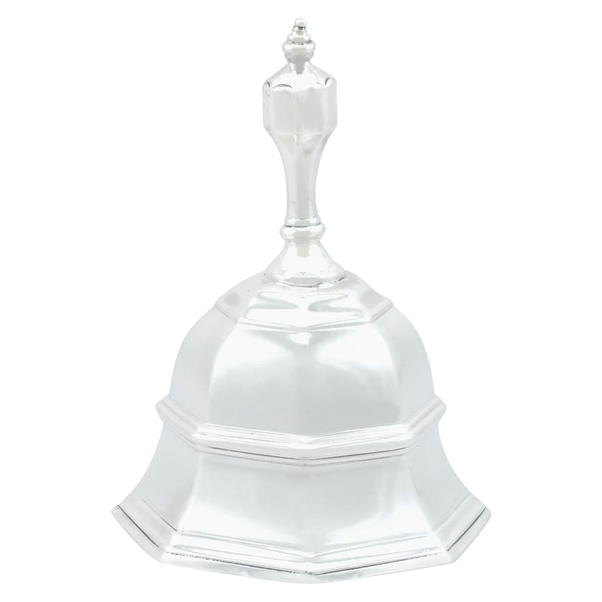 J. I. Co. Campana da tavolo in argento antico (1917) in vendita