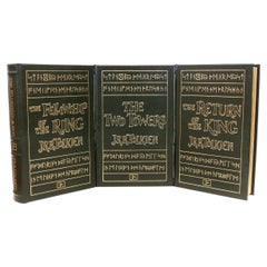 Vintage J. R. R. Tolkien, The Lord of the Rings, 3 Volumes, Easton Press, 1984