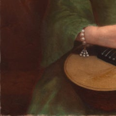 'Young Lady Playing a Guitar', St. Louis Socialite, Early Cincinnati Photography