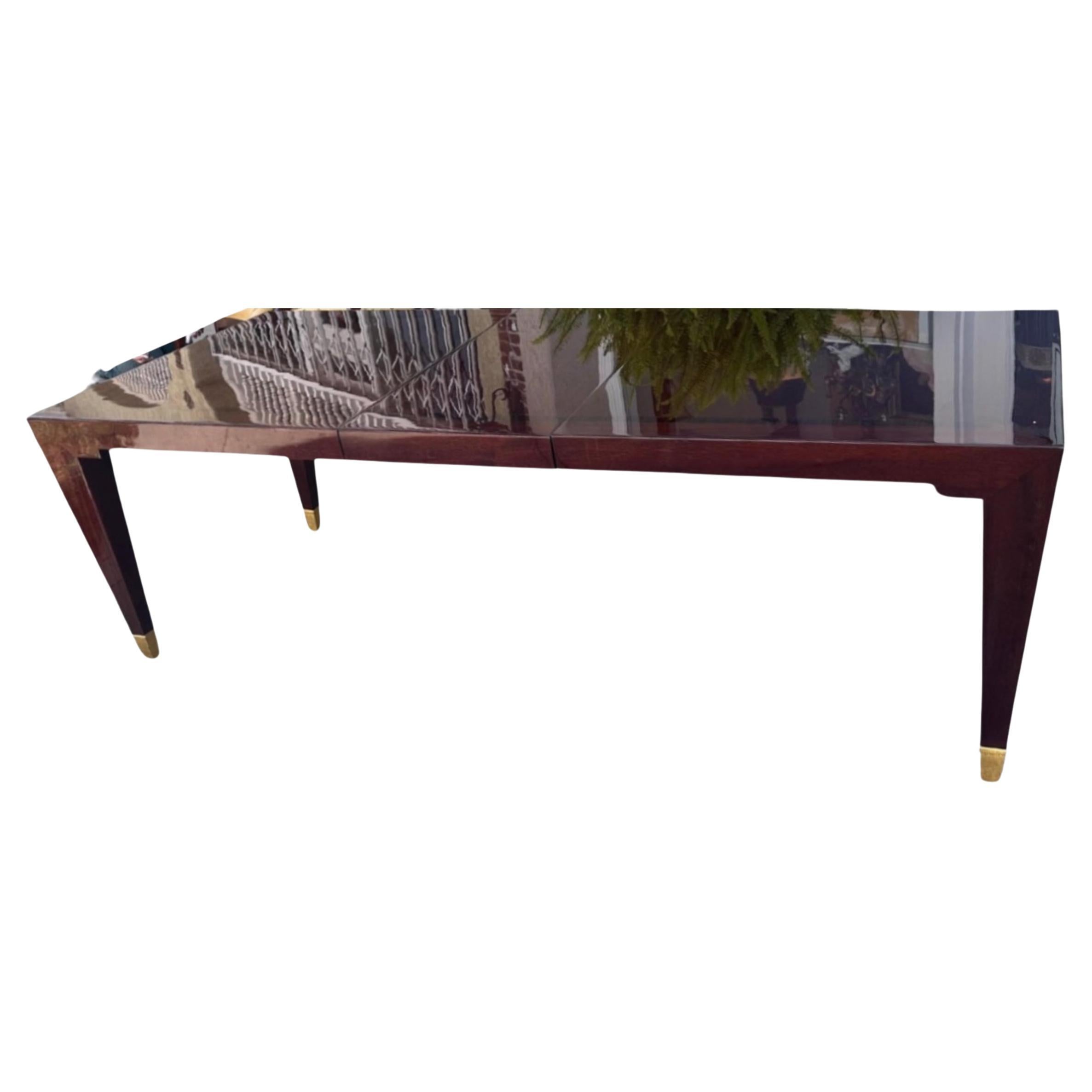 J. Robert Scott Art Deco Style Moderne Dining Table For Sale