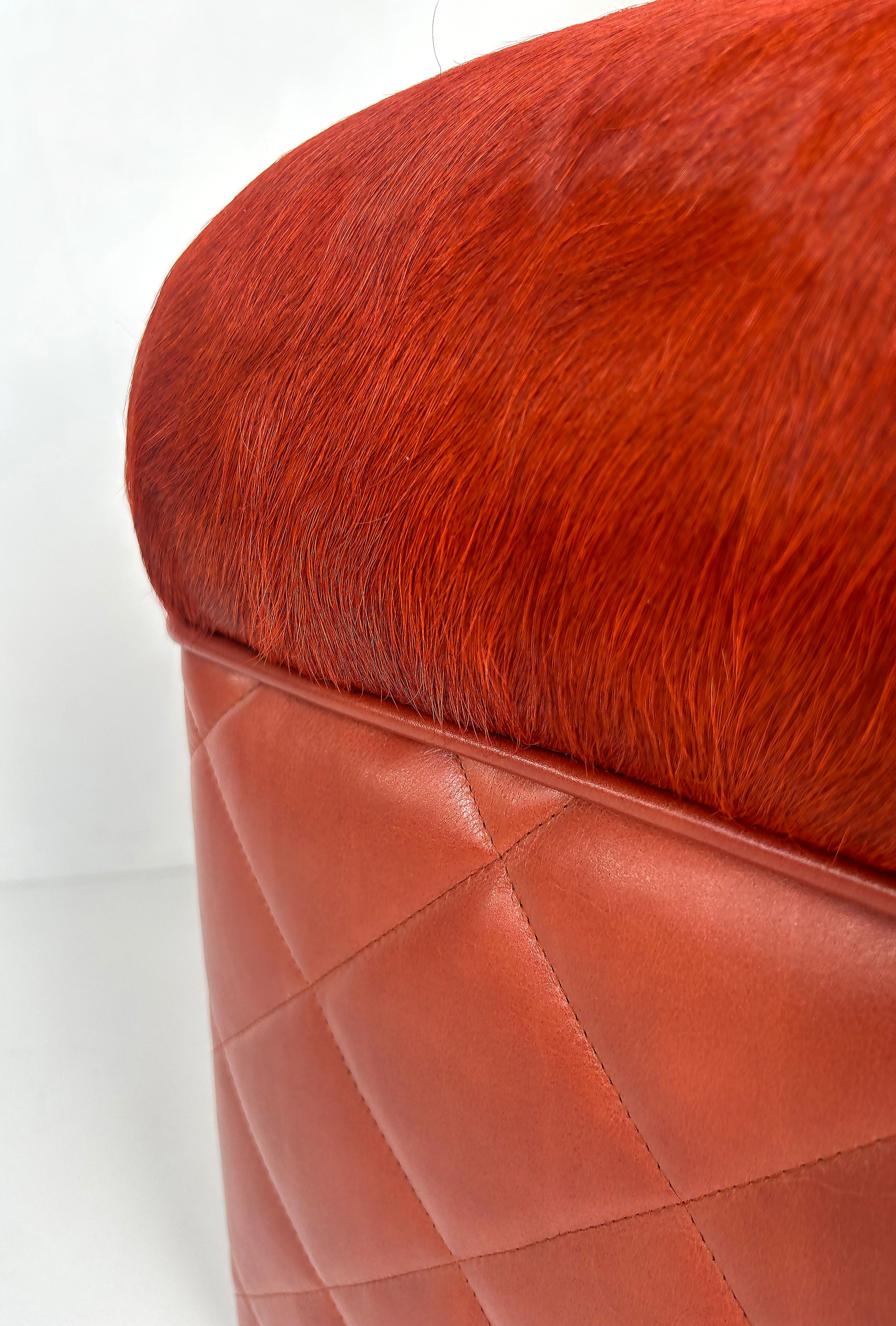 J. Robert The Scott chaises pantoufles en cuir Cambon par article en vente 4