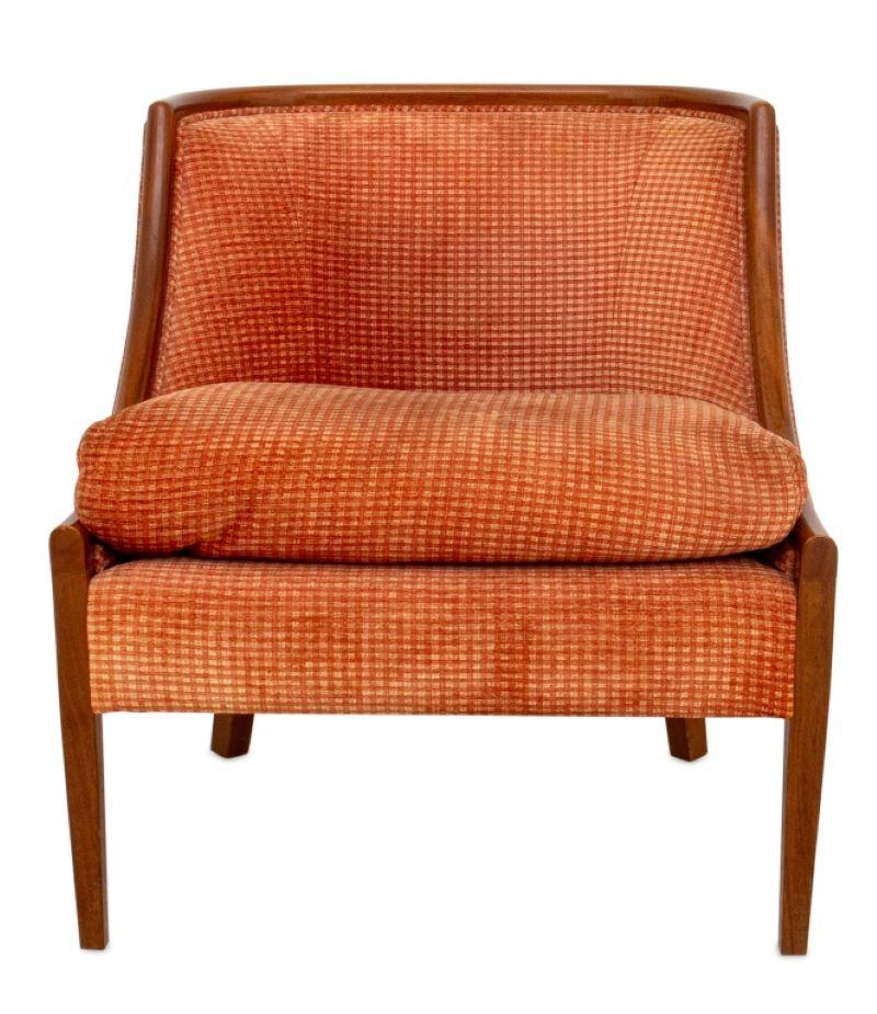 J. Robert Scott Slipper Chair, marked 