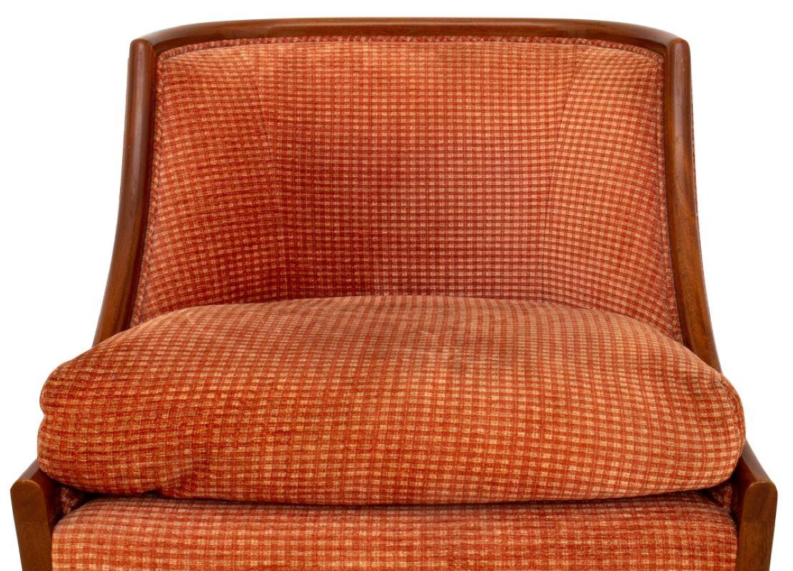 J. Robert Scott Slipper Chair In Good Condition In Astoria, NY