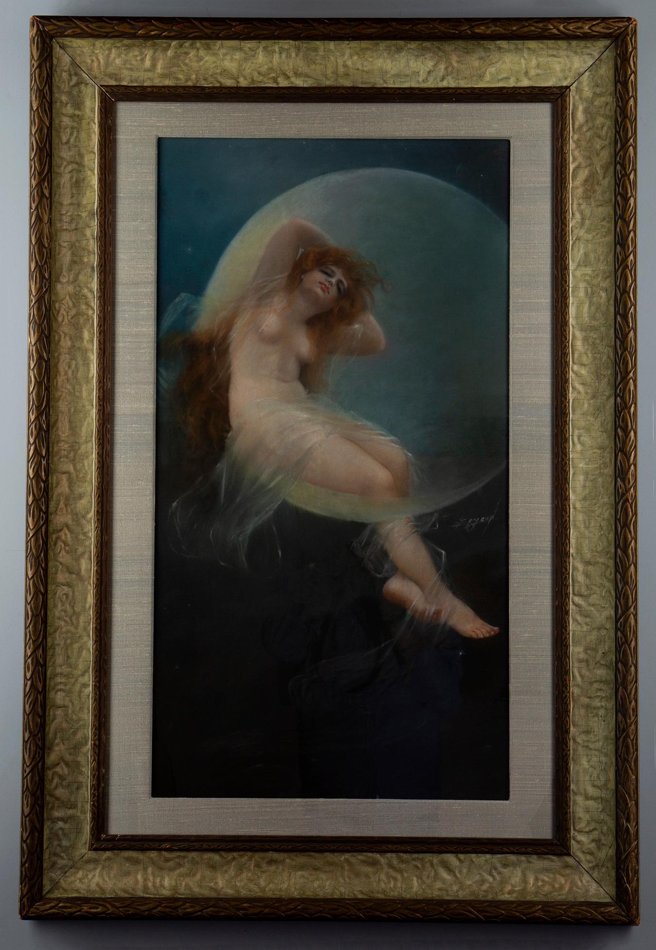 Luna - Goddess of the Moon - Painting by J. Ross Bryson