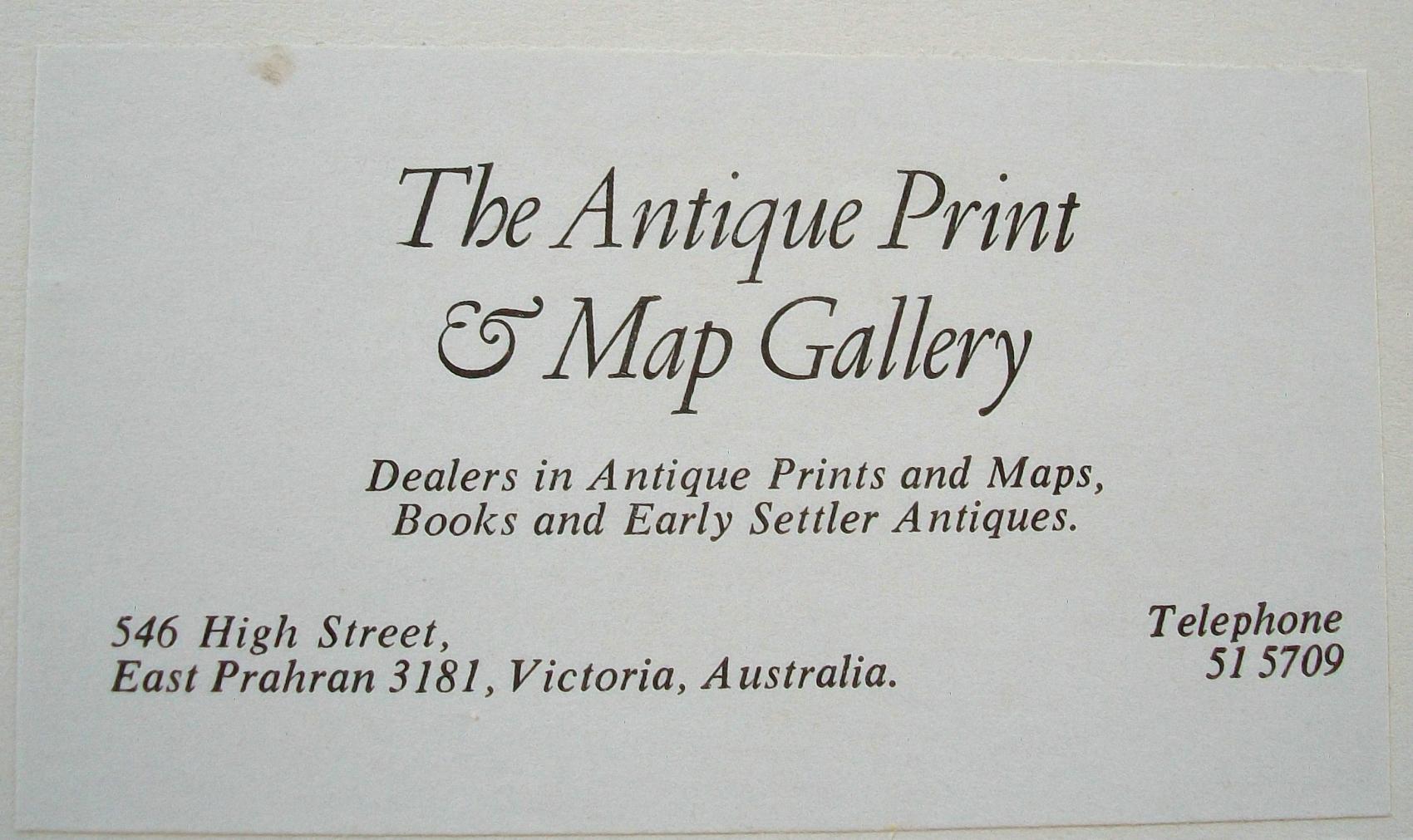 J S PROUT - „The Upper Goulburn, Victoria“ - Handkolorierte Gravur - U K - 1874 (Farbe) im Angebot
